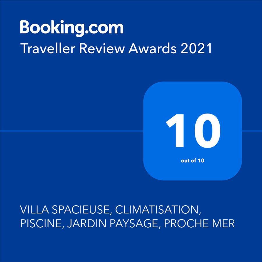 Villa Spacieuse, Climatisation, Piscine, Jardin Paysage, Proche Mer Сен-Сир-сюр-Мер Экстерьер фото